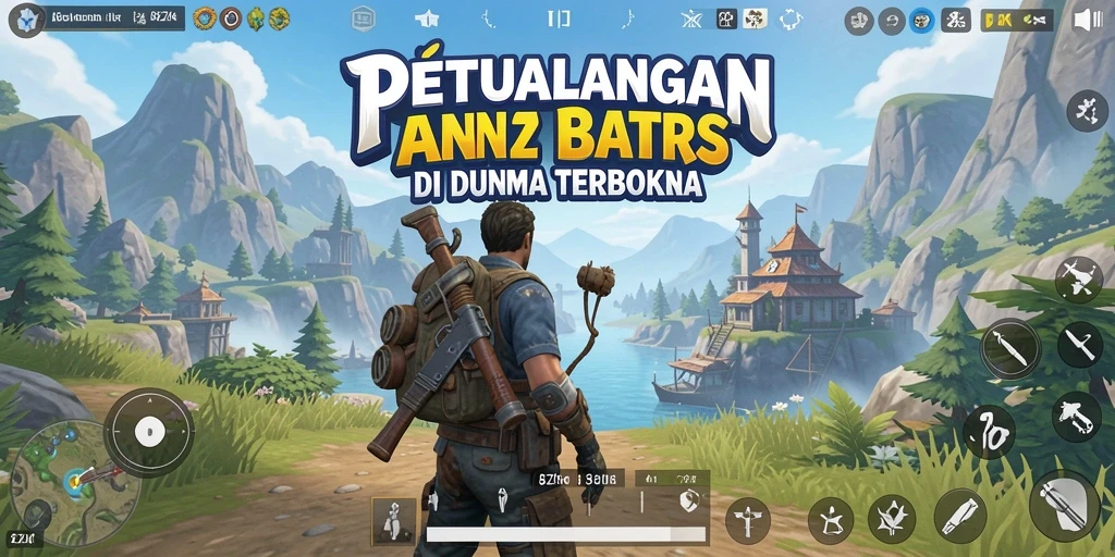 Gameplay 8ZK menunjukkan kebebasan eksplorasi dalam dunia terbuka.