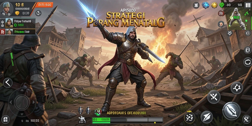 Tampilan gameplay yang menegangkan dalam API5000.