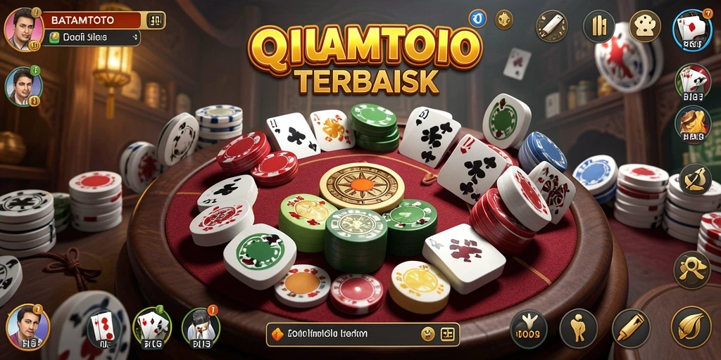 Screenshot BATAMTOTO menampilkan gameplay QiuQiu yang seru dan menantang.