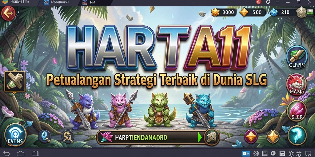 Screenshot gameplay HARTA11 yang menampilkan aksi strategis yang mendebarkan.