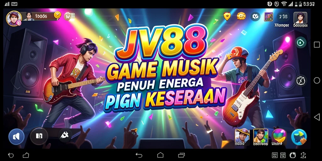 Gameplay JV88 yang penuh warna dan dinamis.