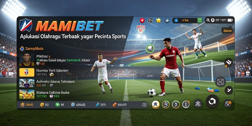 Tampilan menarik dari gameplay MAMIBET dalam dunia olahraga.