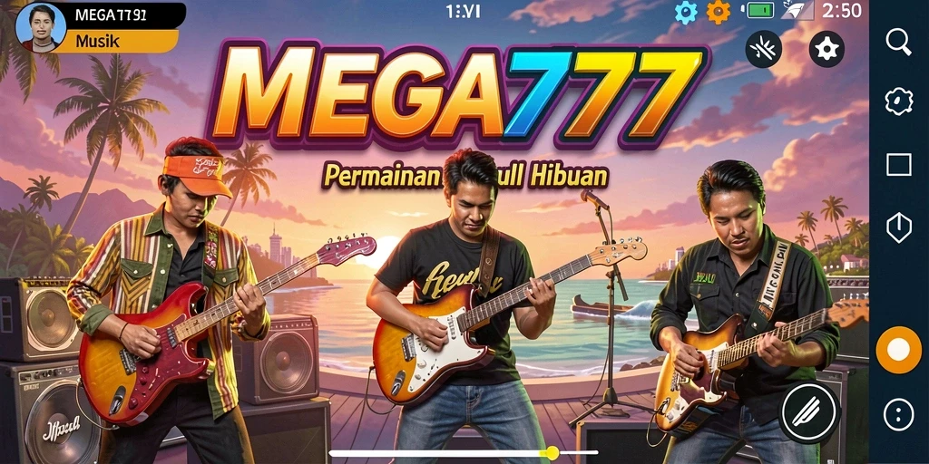 Tampilan gameplay interaktif yang seru di MEGA777.