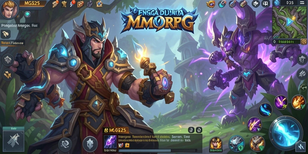 Screenshot gameplay MG525 yang menunjukkan aksi petualangan seru.