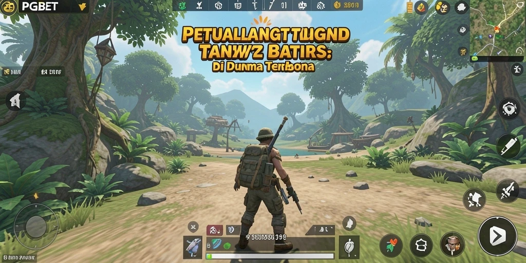 Tampilan gameplay PGBET yang menakjubkan dalam dunia Open World.