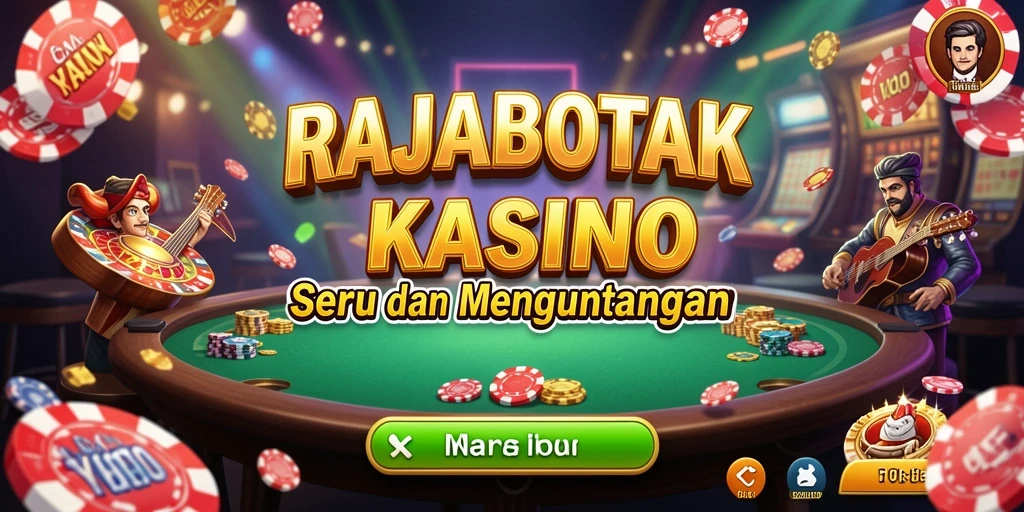 Screenshot RAJABOTAK menampilkan gameplay seru dan menguntungkan di Kasino.
