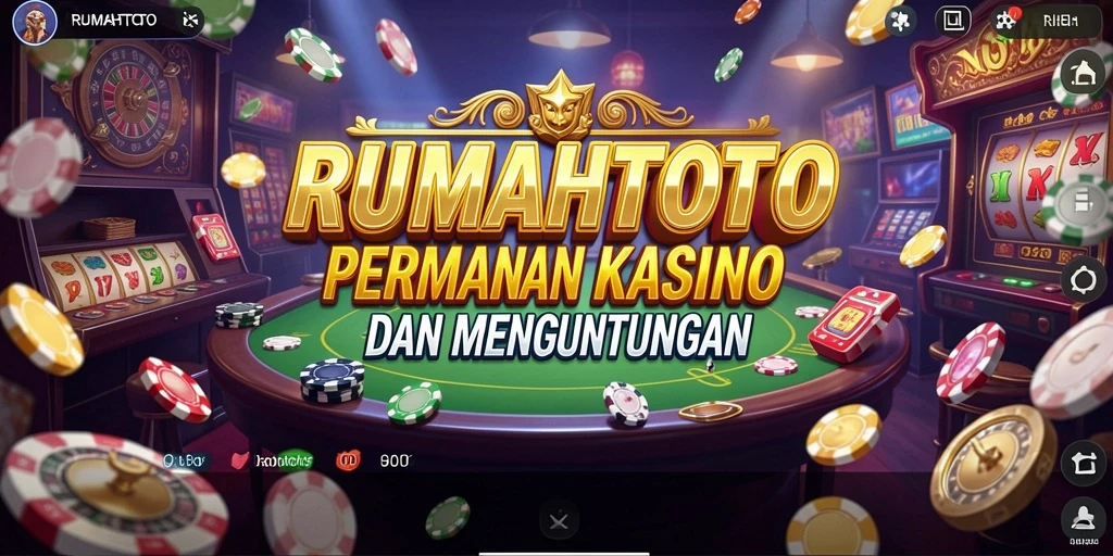 Screenshot RUMAHTOTO menampilkan gameplay Kasino yang seru dan menarik.